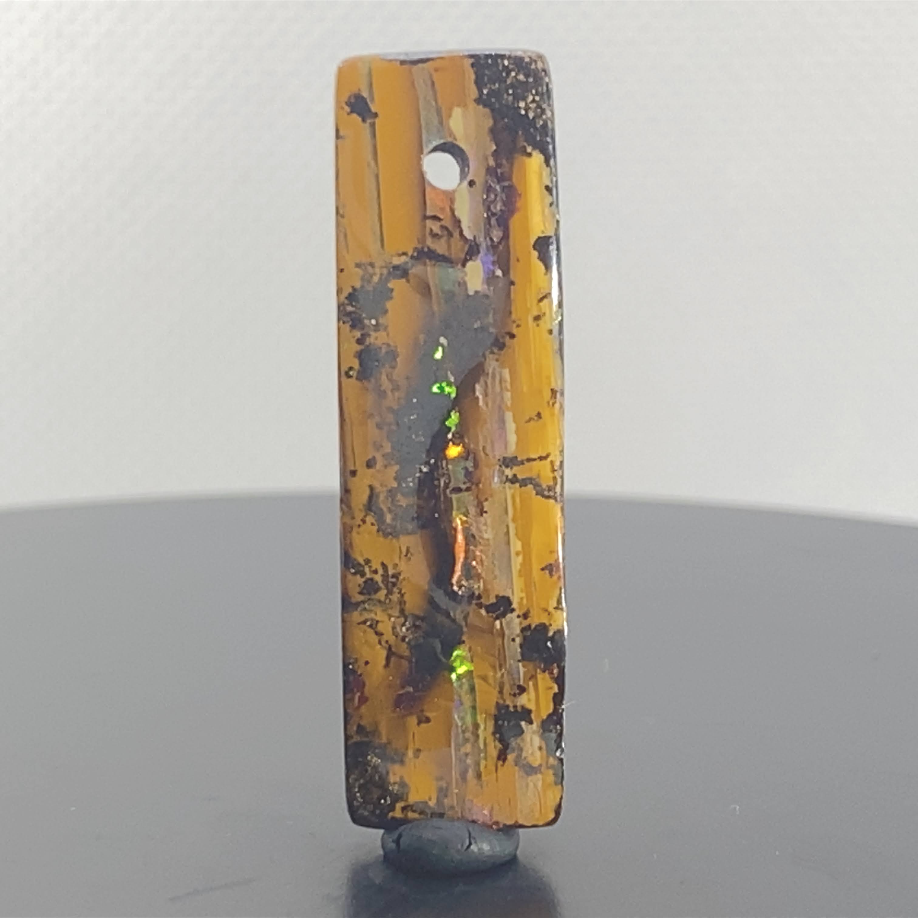 Where storm meets still wood.