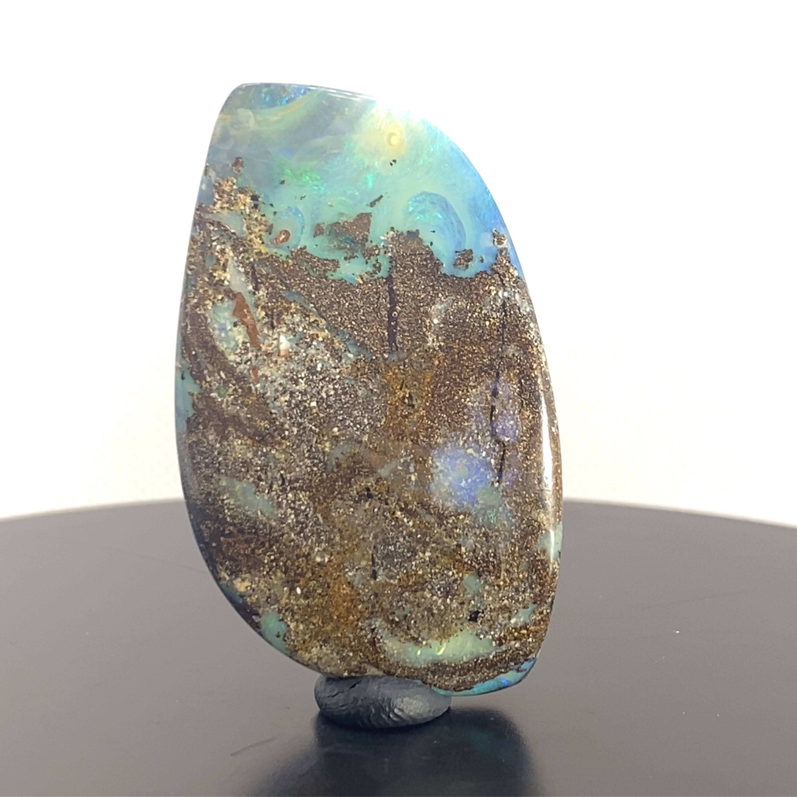 Strength in still waters.