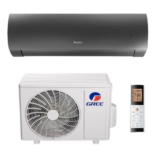 GREE DARK PRO SÖTÉT SZÜRKE KLÍMA MONO OLDALFALI SZETT 3,5KW  "H" Tarifa igényelhető