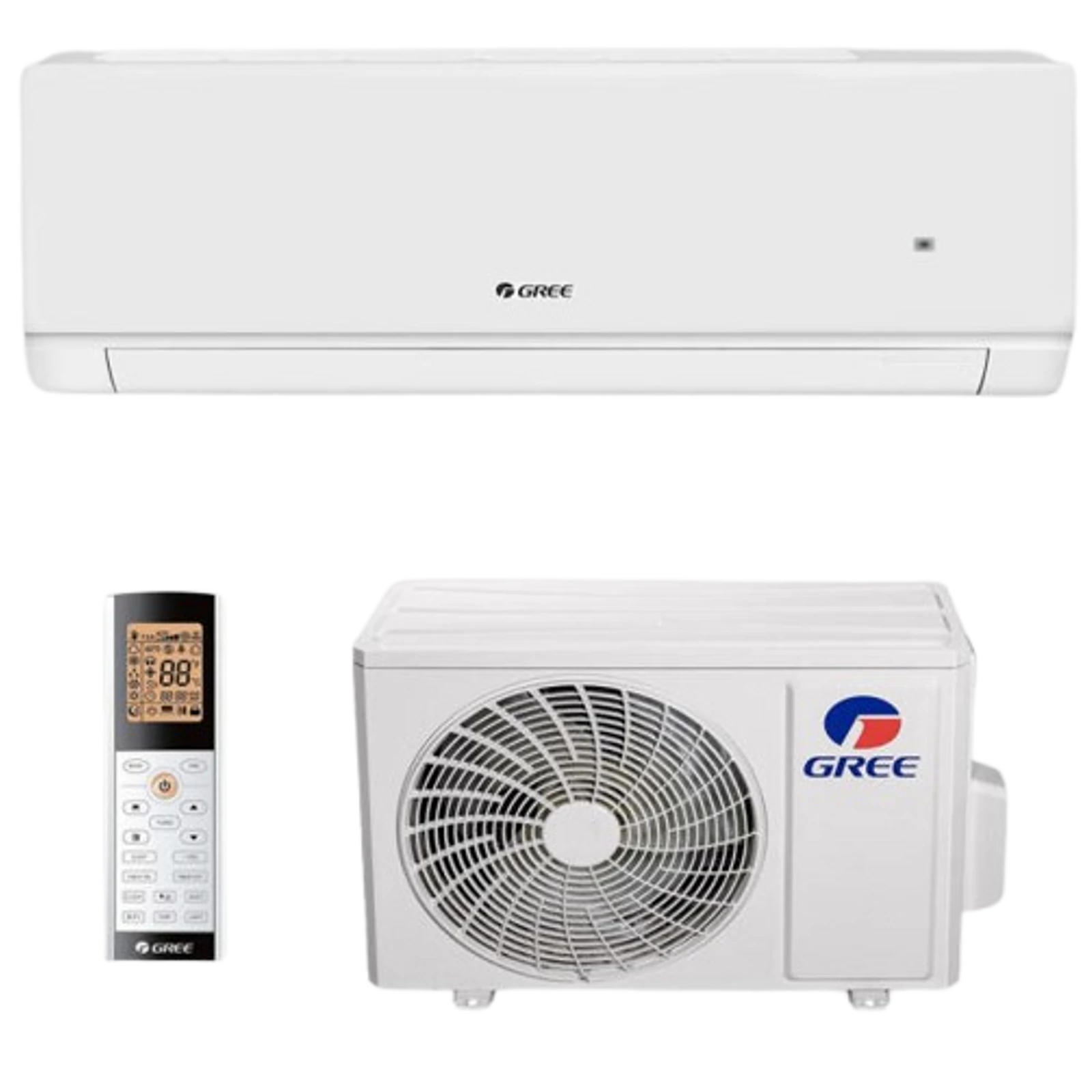 GREE COSMO KLÍMA MONO OLDALFALI SZETT 3,5 KW "H" Tarifa igényelhető