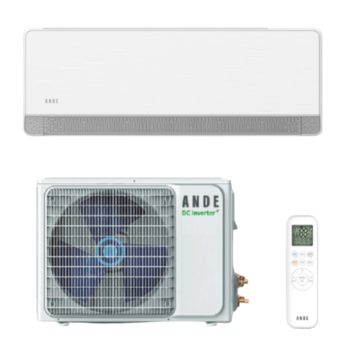 ANDE MAGMA PRO UV  (A+++) (CSEPPTÁLCA FŰTÉS) (HUZATMENTES) KLÍMA MONO OLDALFALI SZETT 5 KW