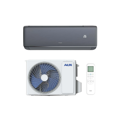 AUX Q-SMART PRÉMIUM KLÍMA MONO OLDALFALI SZETT SZÜRKE 3,5KW