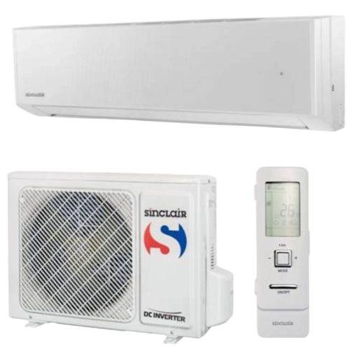 SINCLAIR SPECTRUM PLUS KLÍMA MONO OLDALFALI SZETT 2,5KW (ASH-09BIS2/W) 