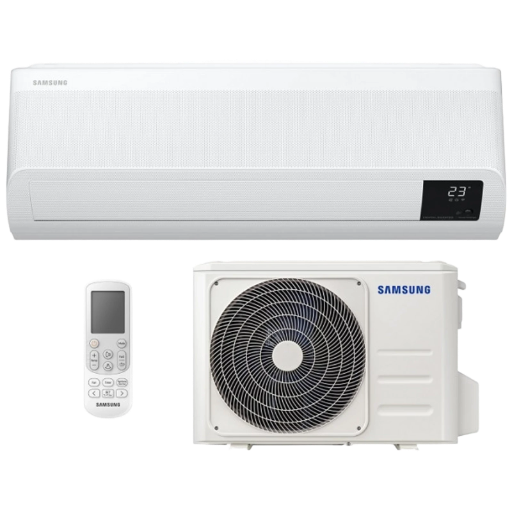 SAMSUNG WIND-FREE COMFORT (AR24TXFCAWKNEU / AR24TXFCAWKXEU) KLÍMA MONO OLDALFALI SZETT 6,5KW