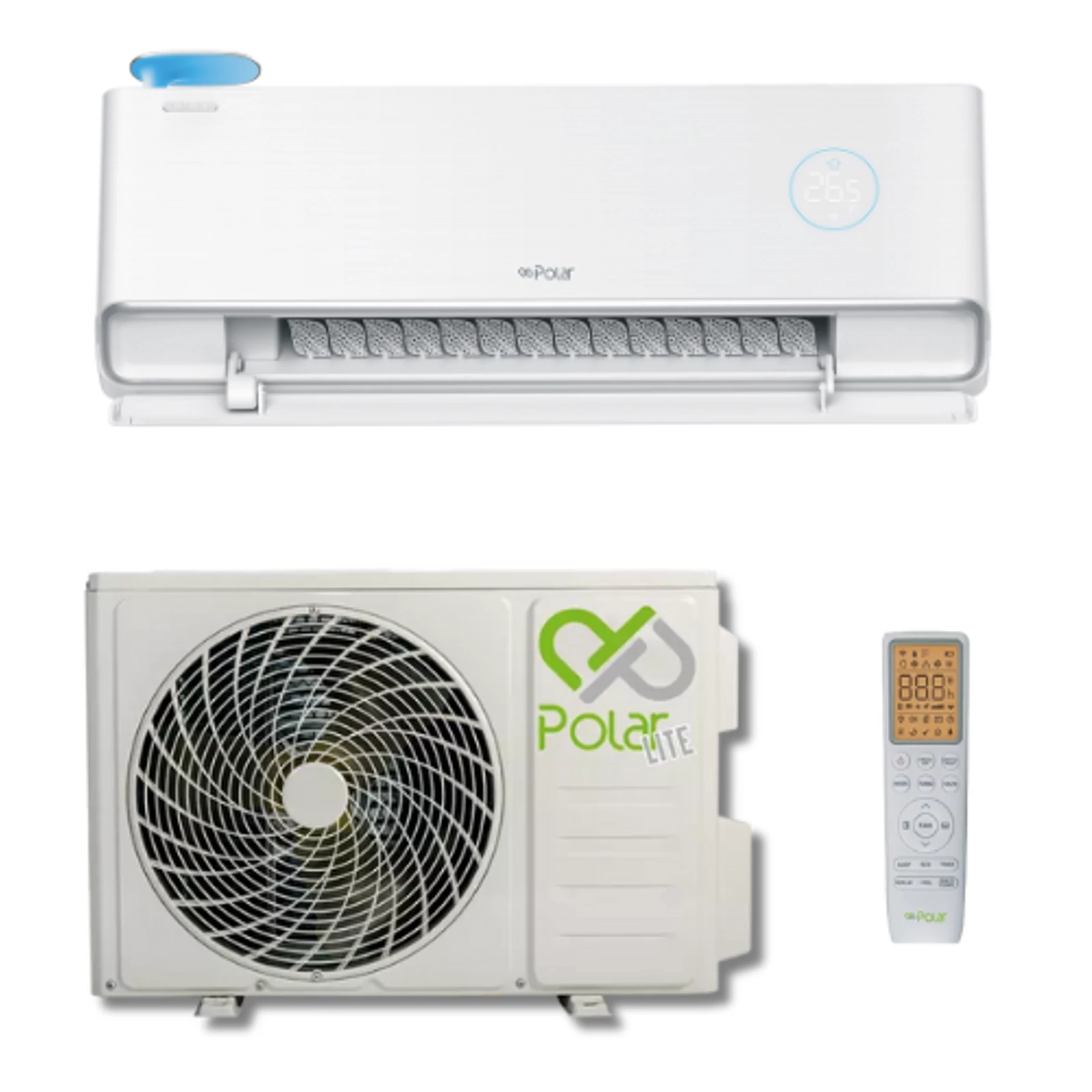 POLAR FRESH KLÍMA MONO OLDALFALI SZETT 3,5KW "H" Tarifa igényelhető