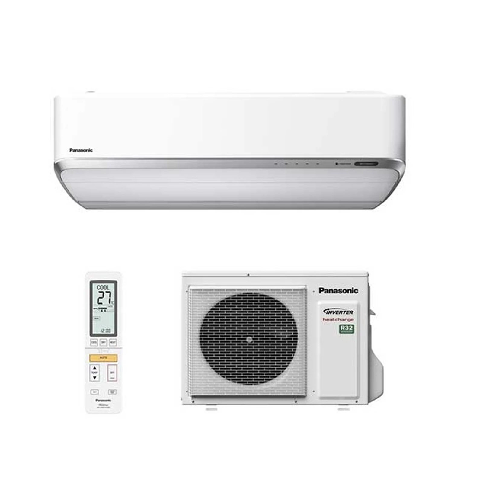 PANASONIC HEATCHARGE KIT-VZ9-SKE (CS-VZ9SKE / CU-VZ9SKE) KLÍMA MONO OLDALFALI SZETT 2,5KW