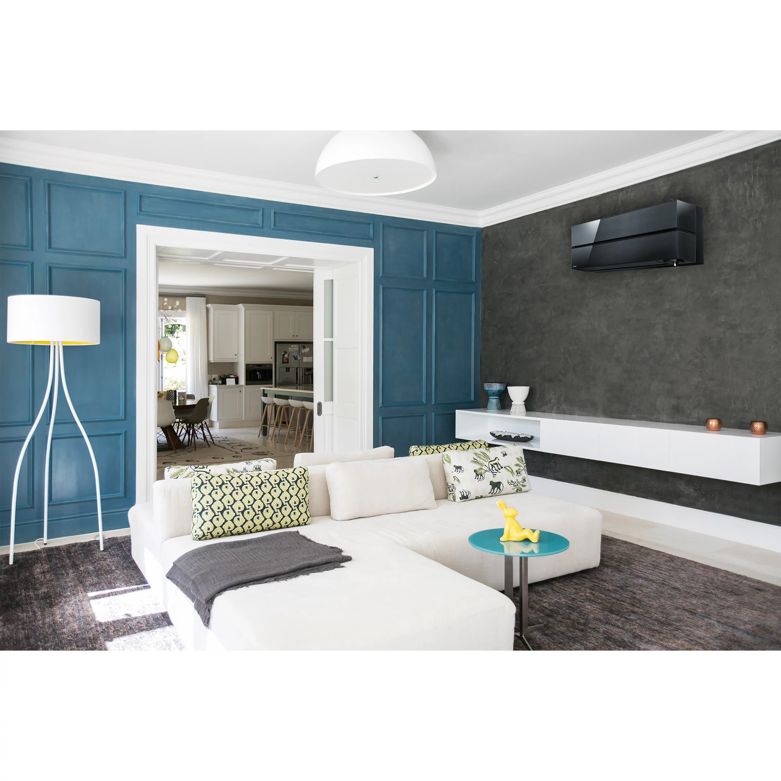 MITSUBISHI DIAMOND M-SZÉRIA (MSZ/MUZ-LN60VG2B) KLÍMA MONO OLDALFALI SZETT ONYX FEKETE 6,1KW