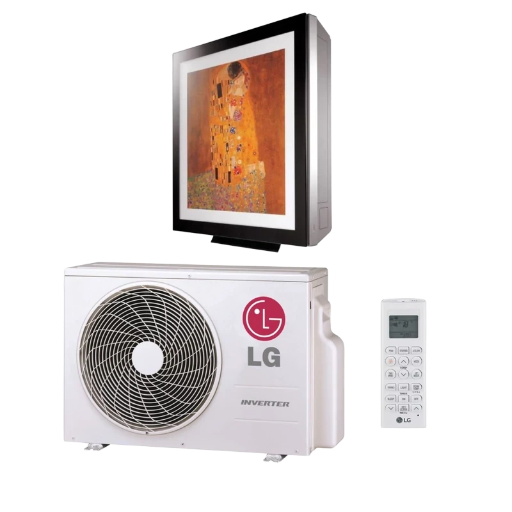LG ART COOL GALLERY (A12FT A12FT.NSF / A12FT.UL2) KLÍMA MONO OLDALFALI SZETT 3,5KW