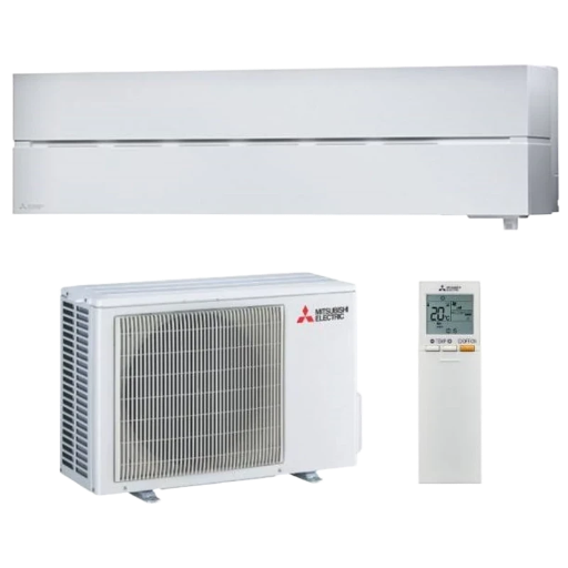 MITSUBISHI DIAMOND M-SZÉRIA (MSZ/MUZ-LN35VG2V) KLÍMA MONO OLDALFALI SZETT GYÖNGYHÁZ FEHÉR 3,5KW