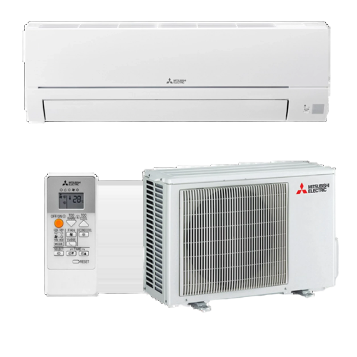 MITSUBISHI  KLÍMA MONO OLDALFALI SZETT 3,5KW