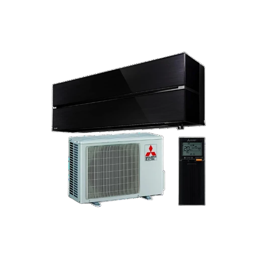 MITSUBISHI DIAMOND M-SZÉRIA (MSZ/MUZ-LN60VG2B) KLÍMA MONO OLDALFALI SZETT ONYX FEKETE 6,1KW