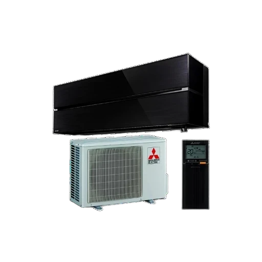 MITSUBISHI DIAMOND M-SZÉRIA (MSZ/MUZ-LN35VG2B) KLÍMA MONO OLDALFALI SZETT ONYX FEKETE 3,5KW
