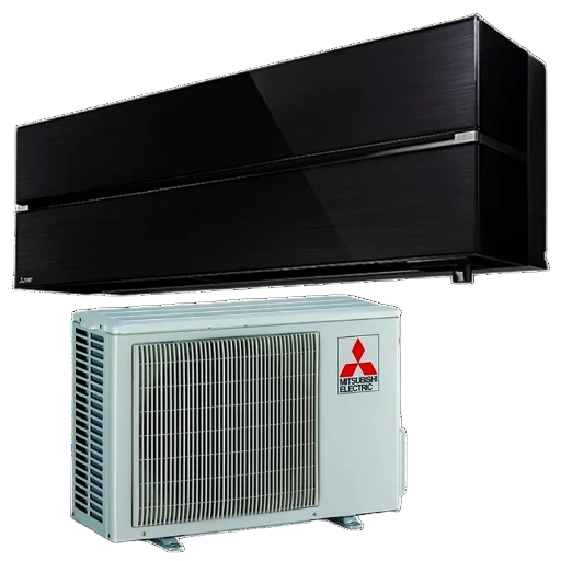 MITSUBISHI DIAMOND M-SZÉRIA (MSZ/MUZ-LN25VG2B) KLÍMA MONO OLDALFALI SZETT ONYX FEKETE 2,5KW