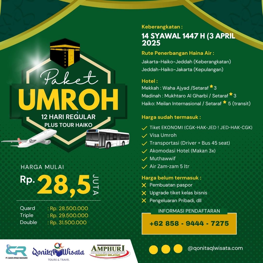 Paket Umroh Syawal