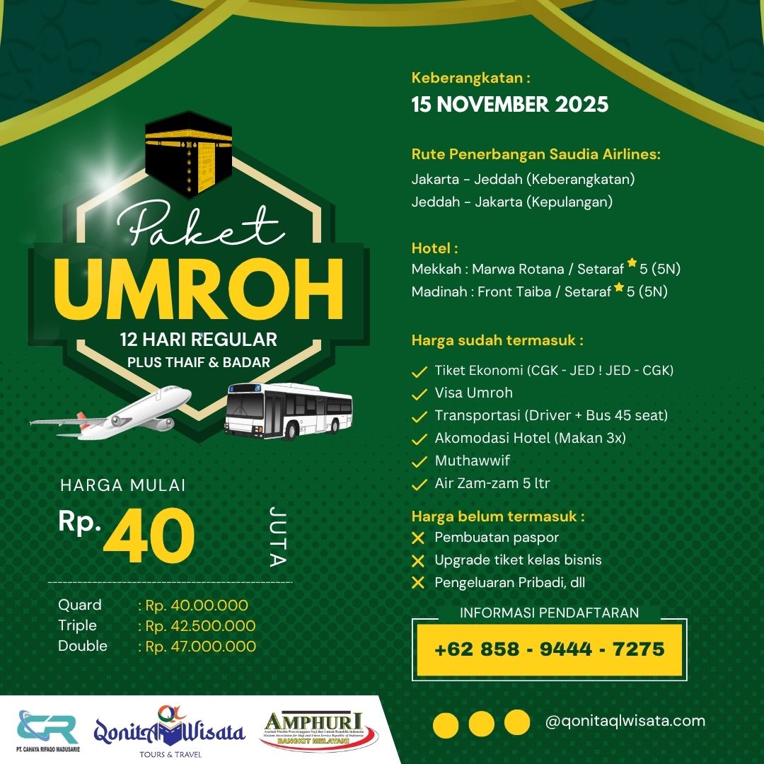 Paket Umroh Premium