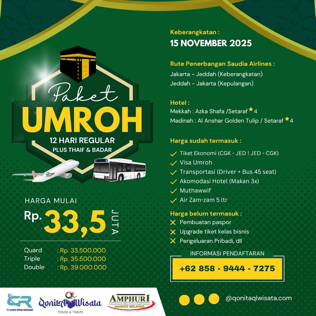 Paket Umroh Bronze