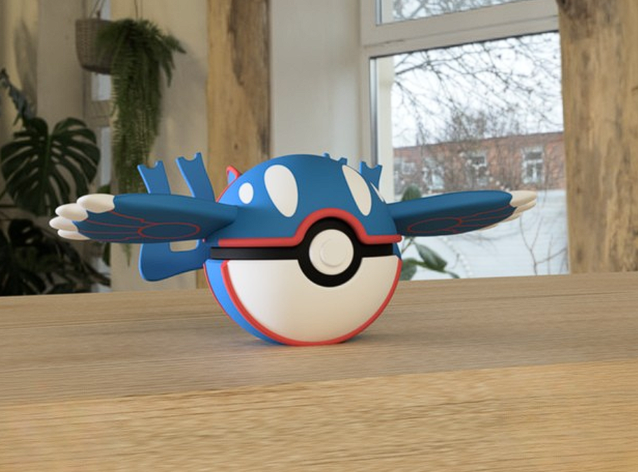 Kyogre Pokeball