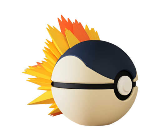 Cyndaquil Pokeball