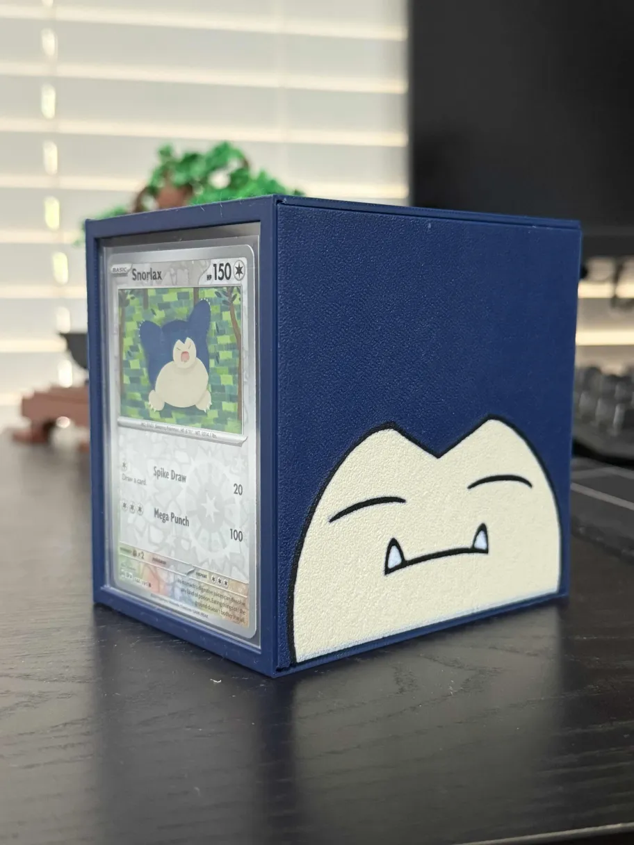 Snorlax Card Storage Box
