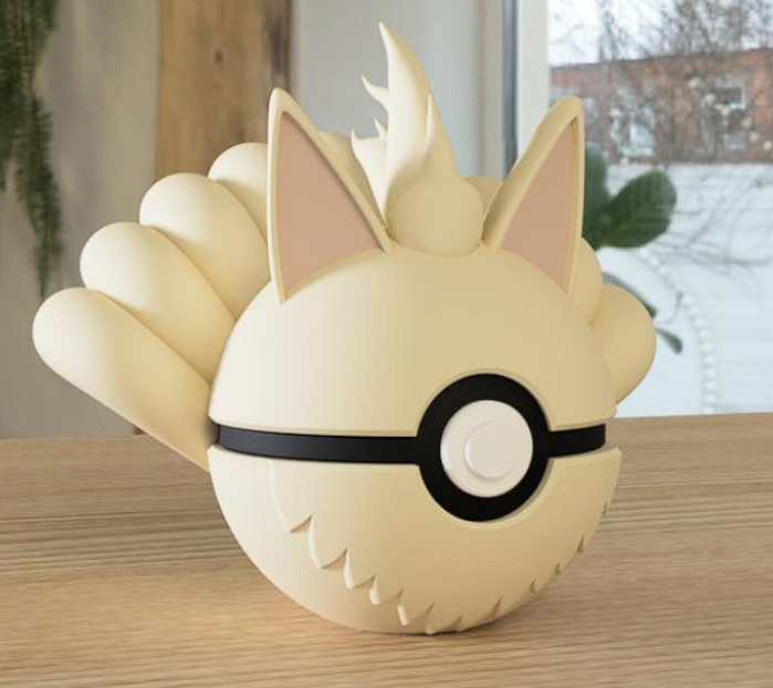 Ninetales Pokeball