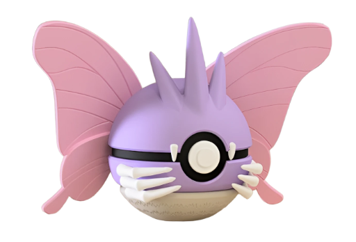Venomoth Pokeball