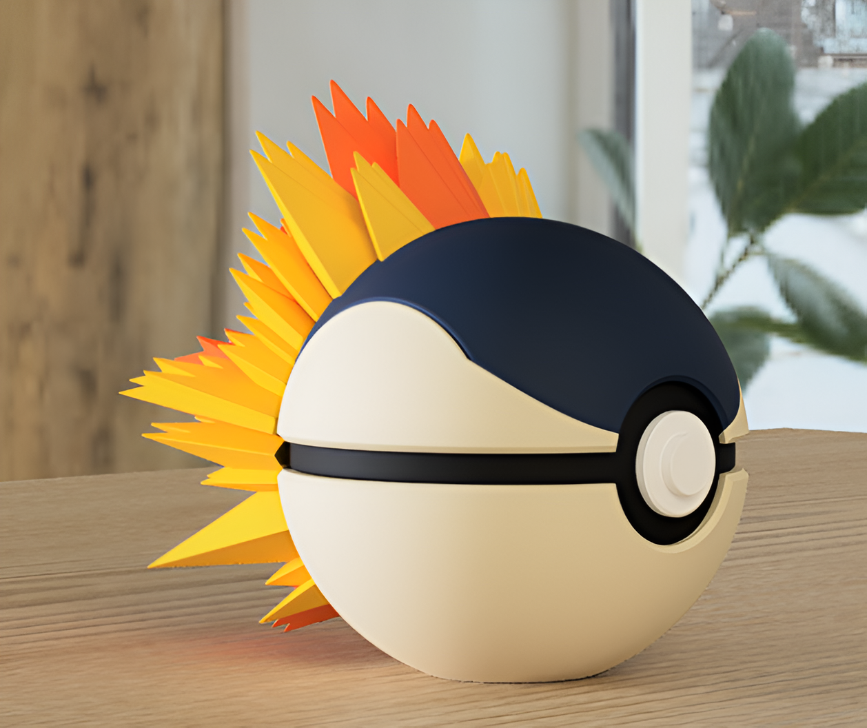 Cyndaquil Pokeball