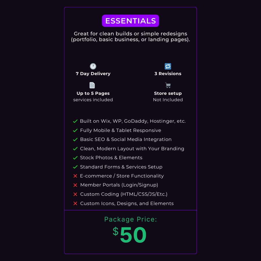 Web Design & Development Service