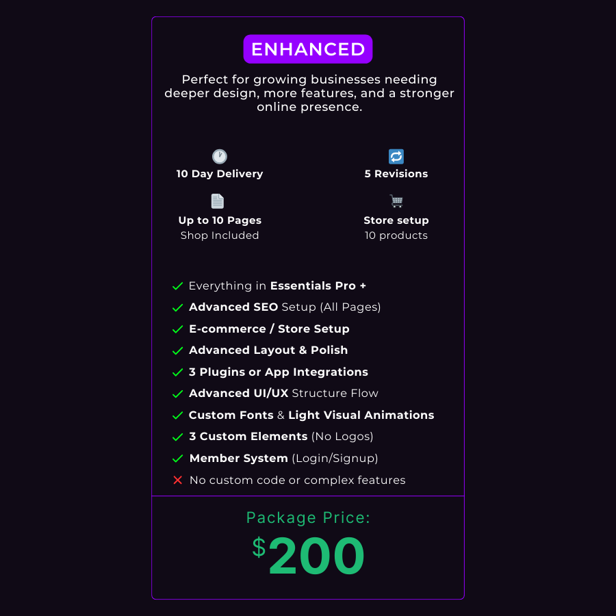 Web Design & Development Service