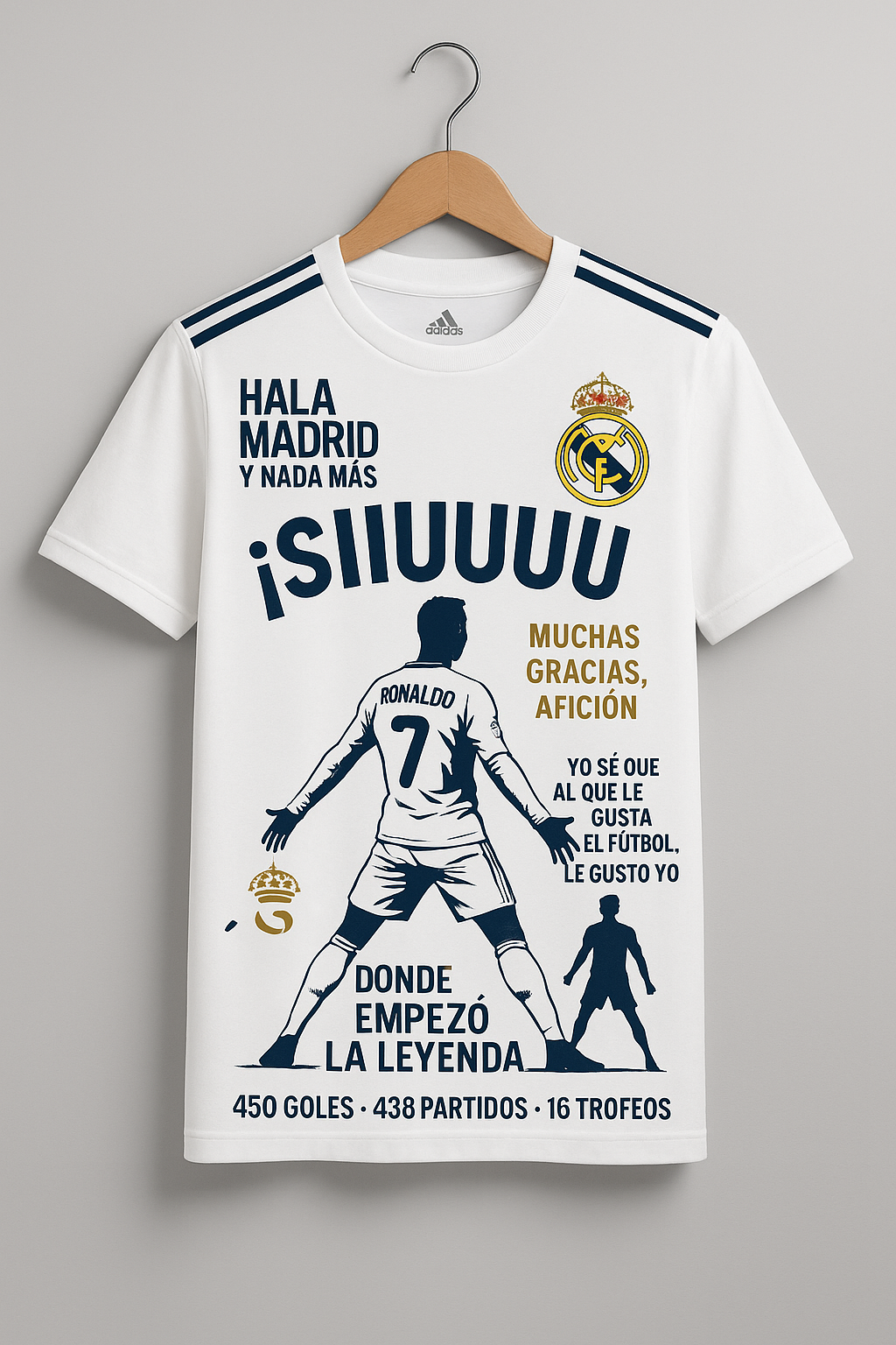 Camiseta fan - Cristiano Ronaldo - Real Madrid