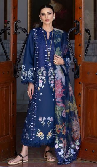 Saira Shakira Unstitched Eid Collection Hanging Gardens 2-B
