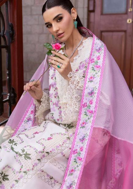 Saira Shakira Unstitched Eid Collection Zerene 1-A