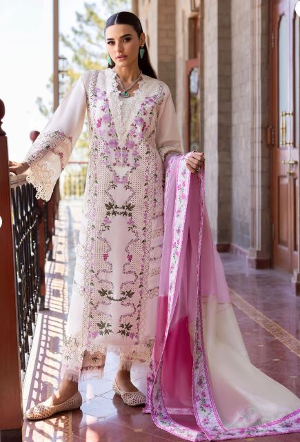 Saira Shakira Unstitched Eid Collection Zerene 1-A