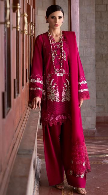 Saira Shakira Unstitched Eid Collection Faye 7-B