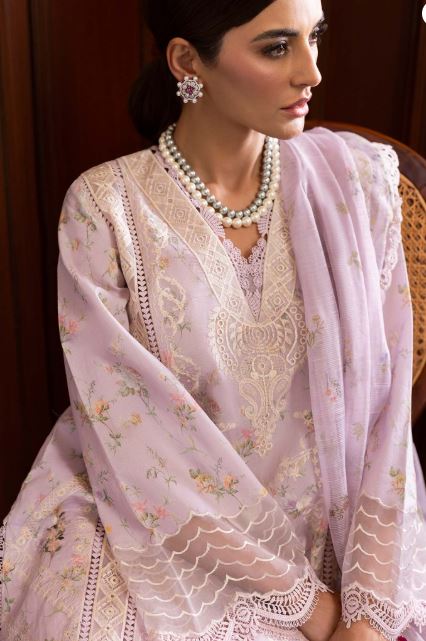 Saira Shakira Unstitched Eid Collection Sweet Opel 8-A