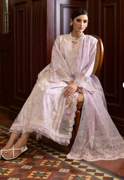 Saira Shakira Unstitched Eid Collection Sweet Opel 8-A