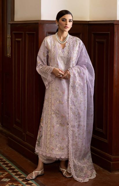 Saira Shakira Unstitched Eid Collection Sweet Opel 8-A