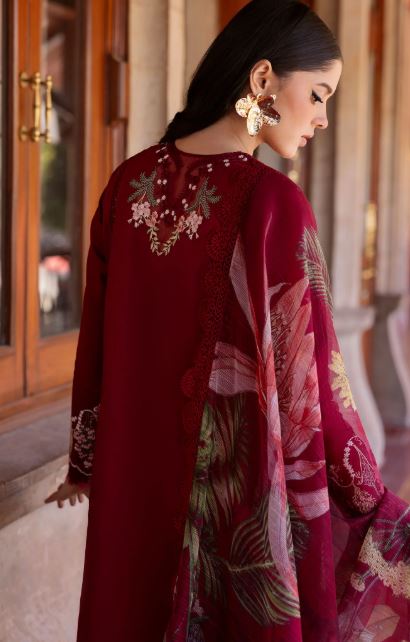 Saira Shakira Unstitched Eid Collection Hanging Gardens 2-A