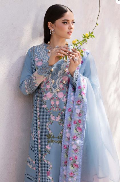 Saira Shakira Unstitched Eid Collection Zerene 1-B
