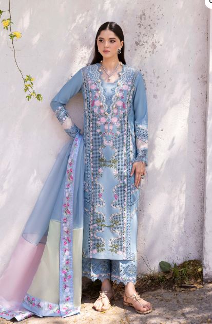Saira Shakira Unstitched Eid Collection Zerene 1-B