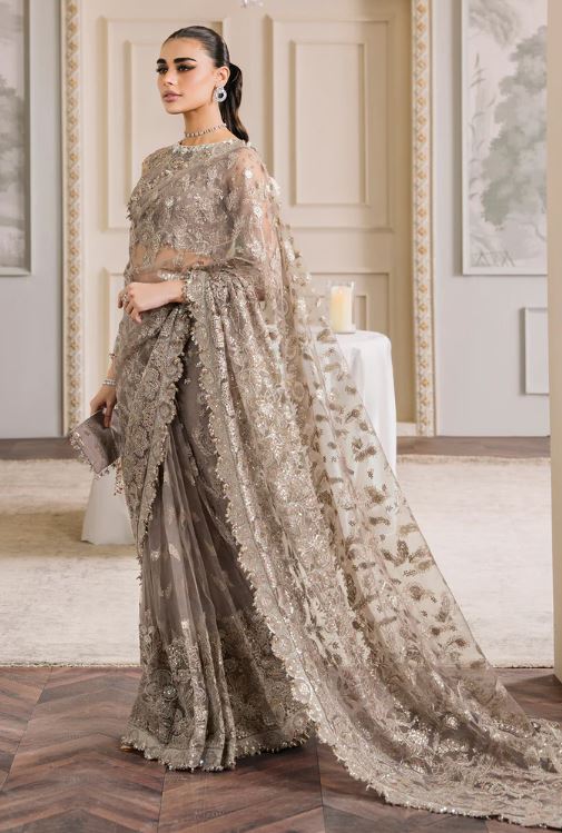 Embroidered Net Unstitched Ch 12-06