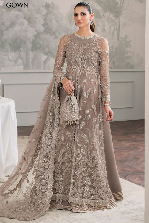 Embroidered Net Unstitched Ch 12-06