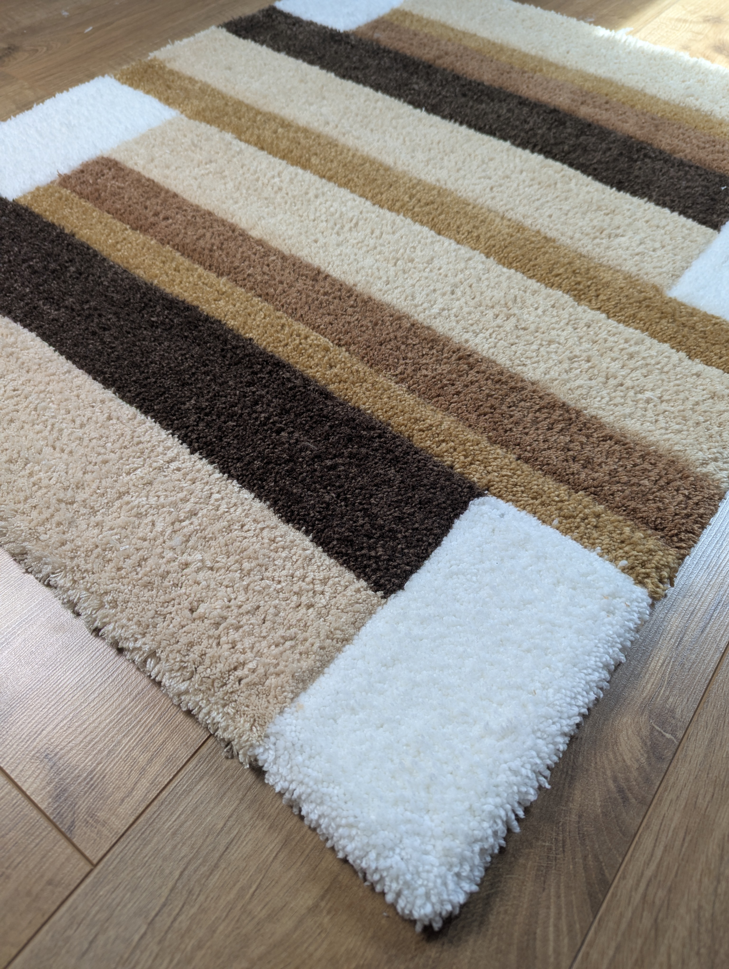 Tapis à motifs géométriques