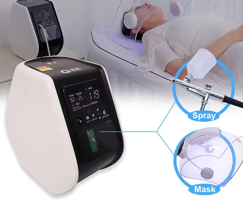 Machine faciale à oxygène