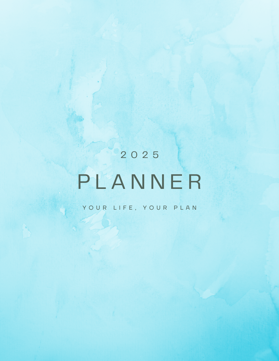 2025 Yearly Planner – Monthly, Budget & Goal Organizer