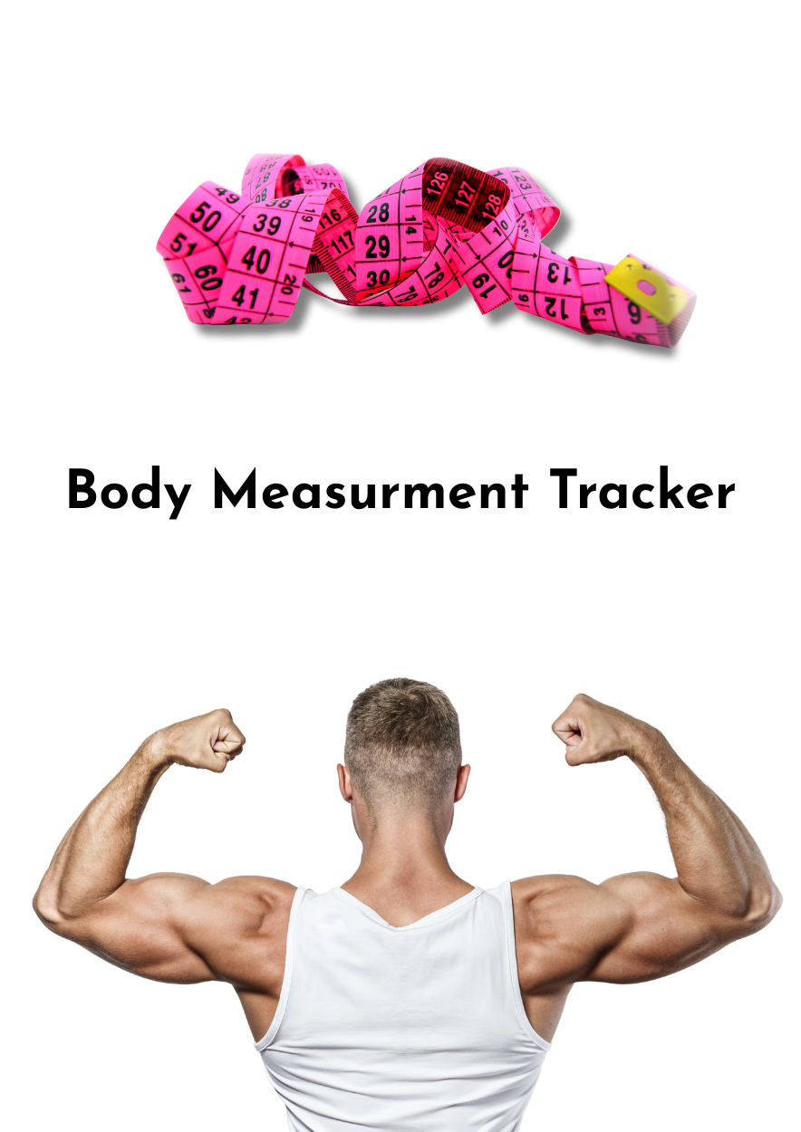 Body Measurement Tracker – Progress & Water Log