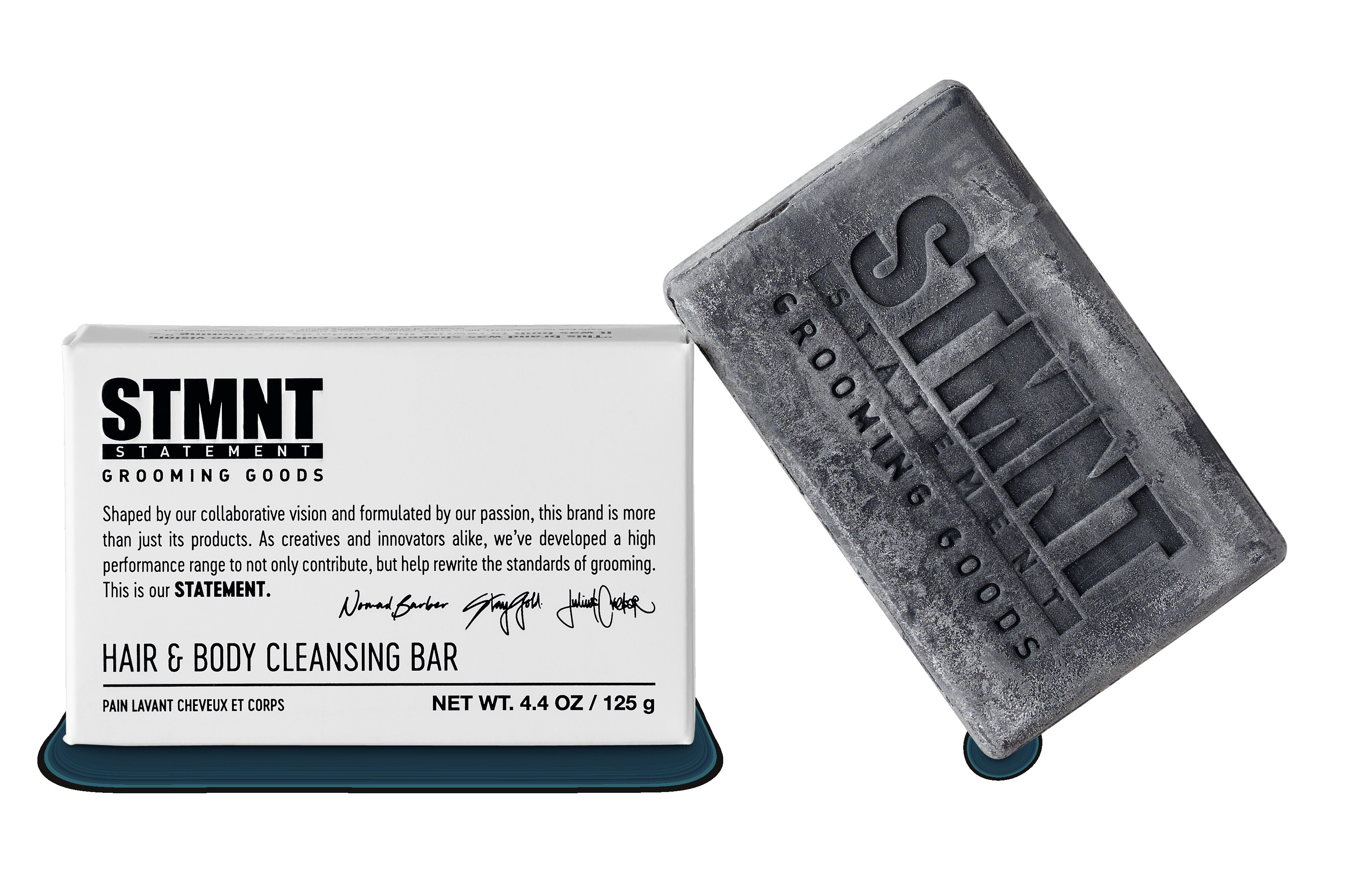 Savonnette Cheveux & Corps 125g • STMNT Grooming Goods