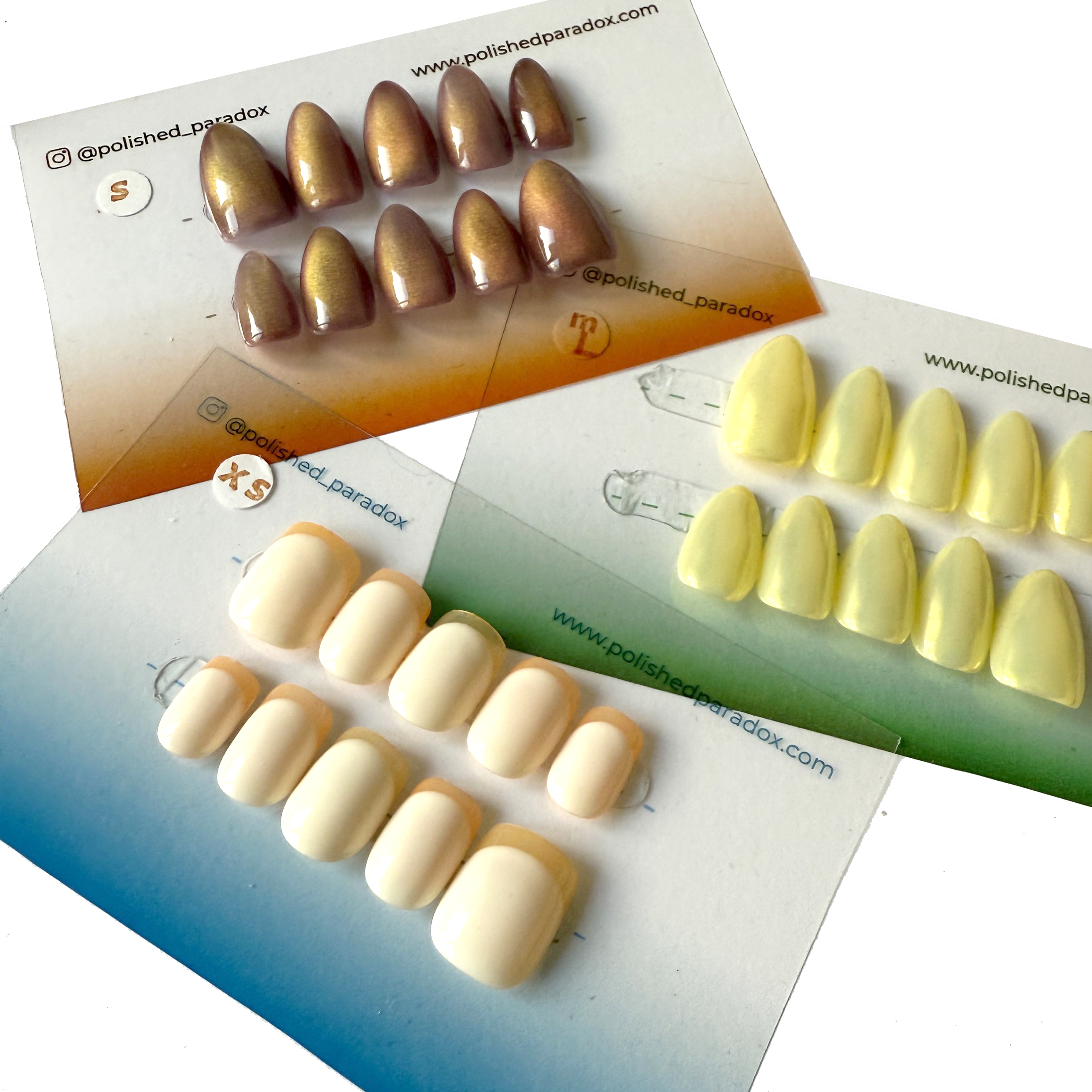 Bundle of 3 Premium Solid Custom Sets