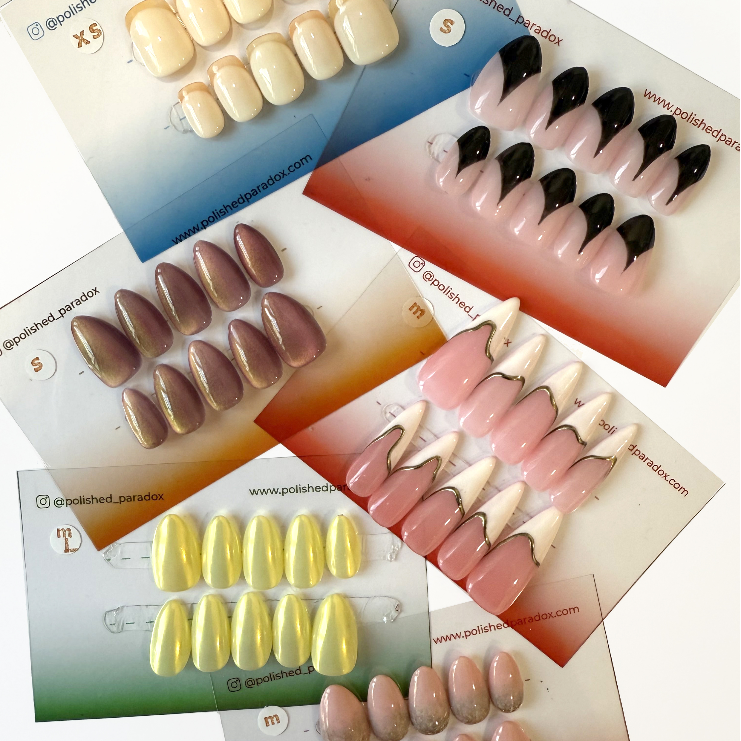 Bundle of 6 Premium Solid Custom Sets