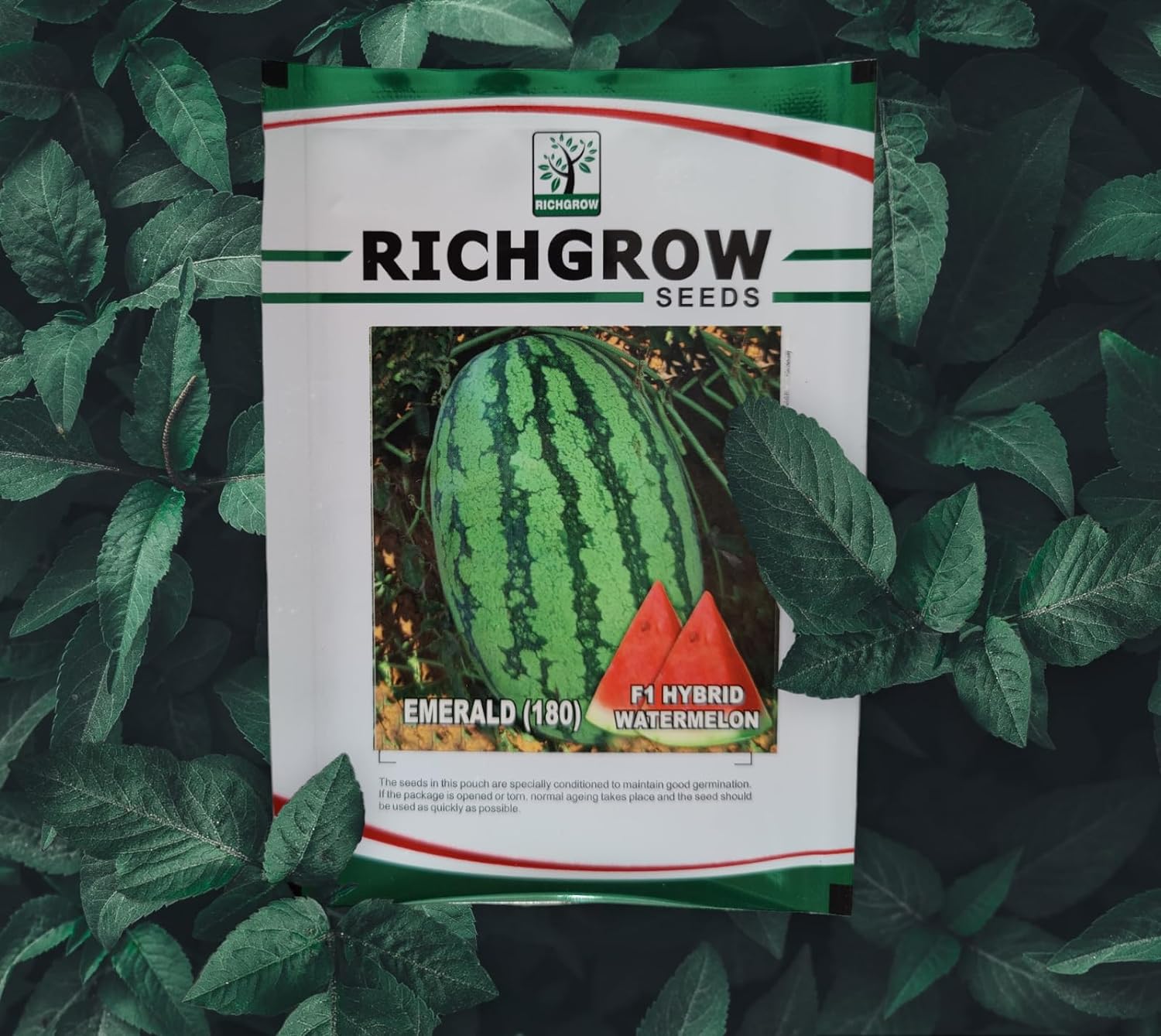 Watermelon Seeds (Variety - EMERALD 180) (F1 Hybrid)