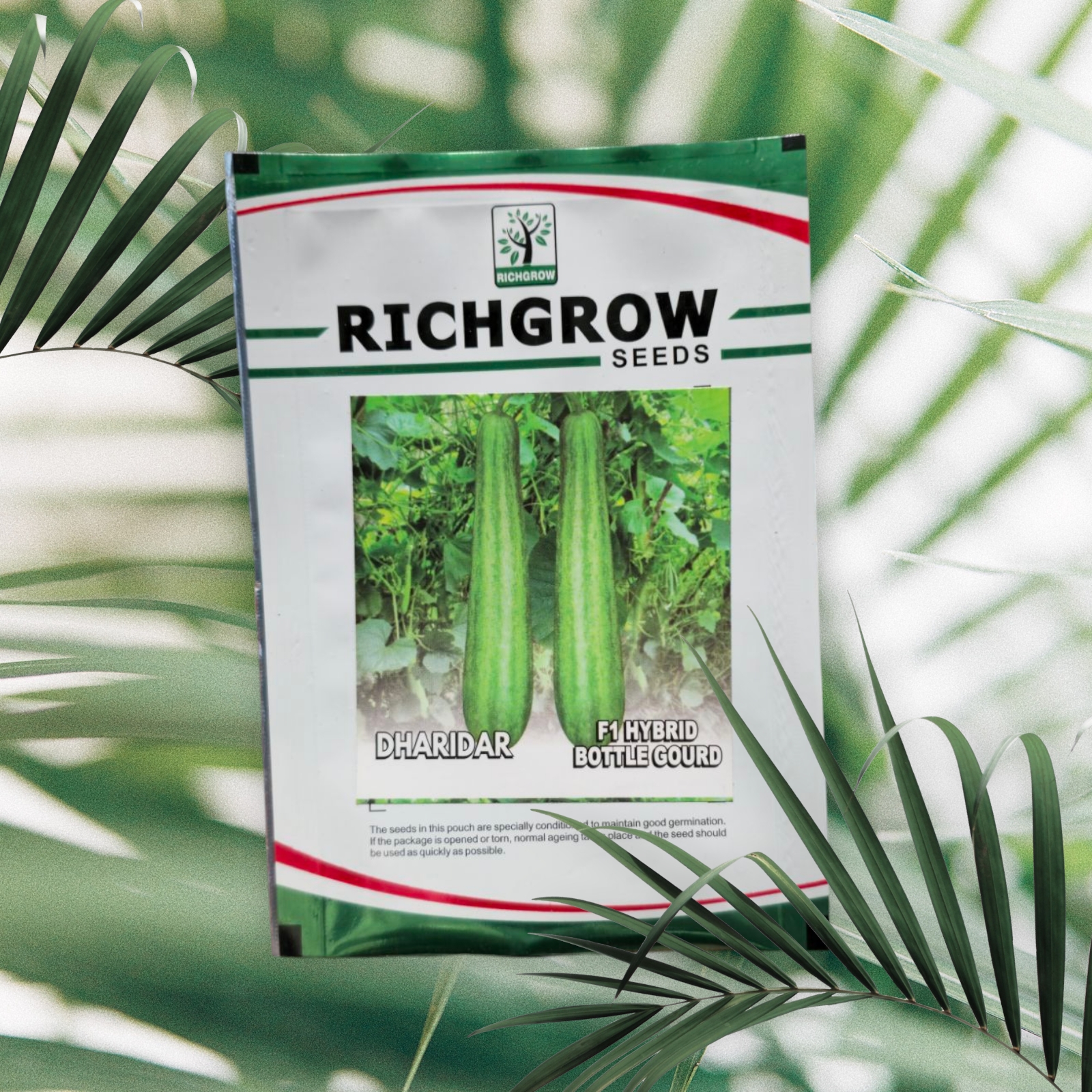 Bottle Gourd Seeds (Dharidar) (F1 Hybrid)